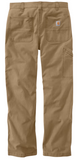 Carhartt MEN'S WORK PANT - RELAXED FIT - RUGGED FLEX® - CANVAS- 102291 - Dark Khaki