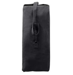 Rothco Heavyweight Top Load Canvas Duffle Bag - BLACK - 21" x 36" - 3333