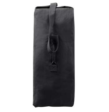 Rothco Heavyweight Top Load Canvas Duffle Bag - BLACK - 21