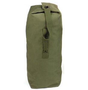 Rothco Heavyweight Top Load Canvas Duffle Bag -  OD GREEN - 25" x 42" - 3495