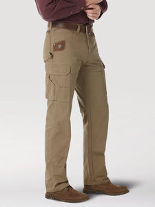 WRANGLER® RIGGS WORKWEAR® RIPSTOP RANGER CARGO PANT IN BARK - 3W060BR