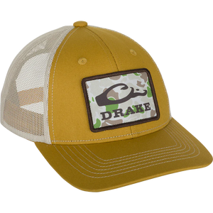 Drake Old School Patch 2.0 Mesh Back Cap - Bronze