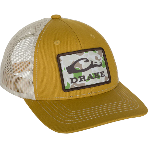 Drake Old School Patch 2.0 Mesh Back Cap - Bronze