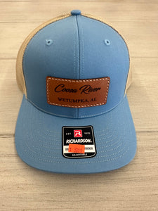 Coosa River Patch Hat - Columbia Blue/Khaki